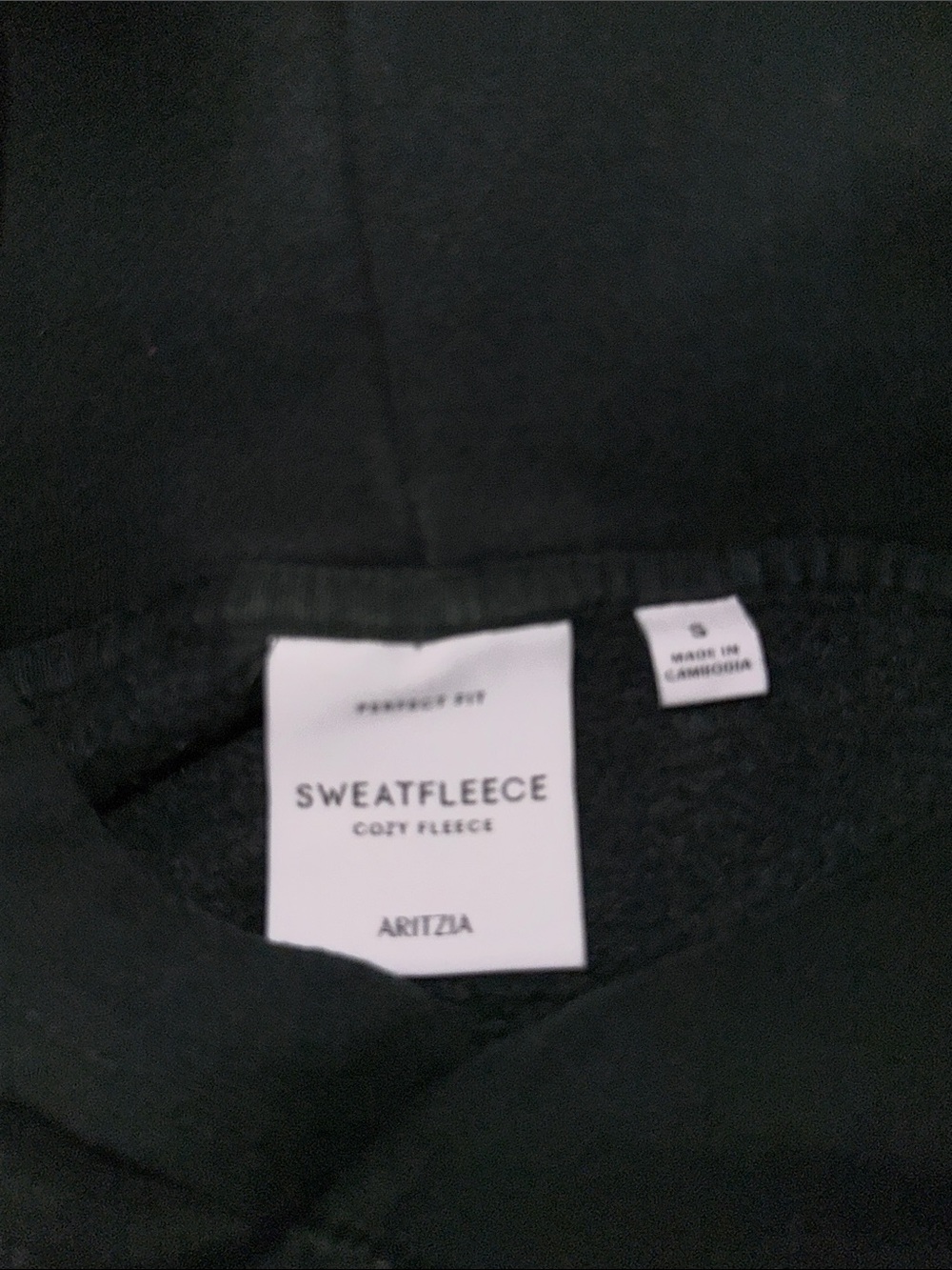 Aritzia Dark Green Hoodie - Picture 5 of 5